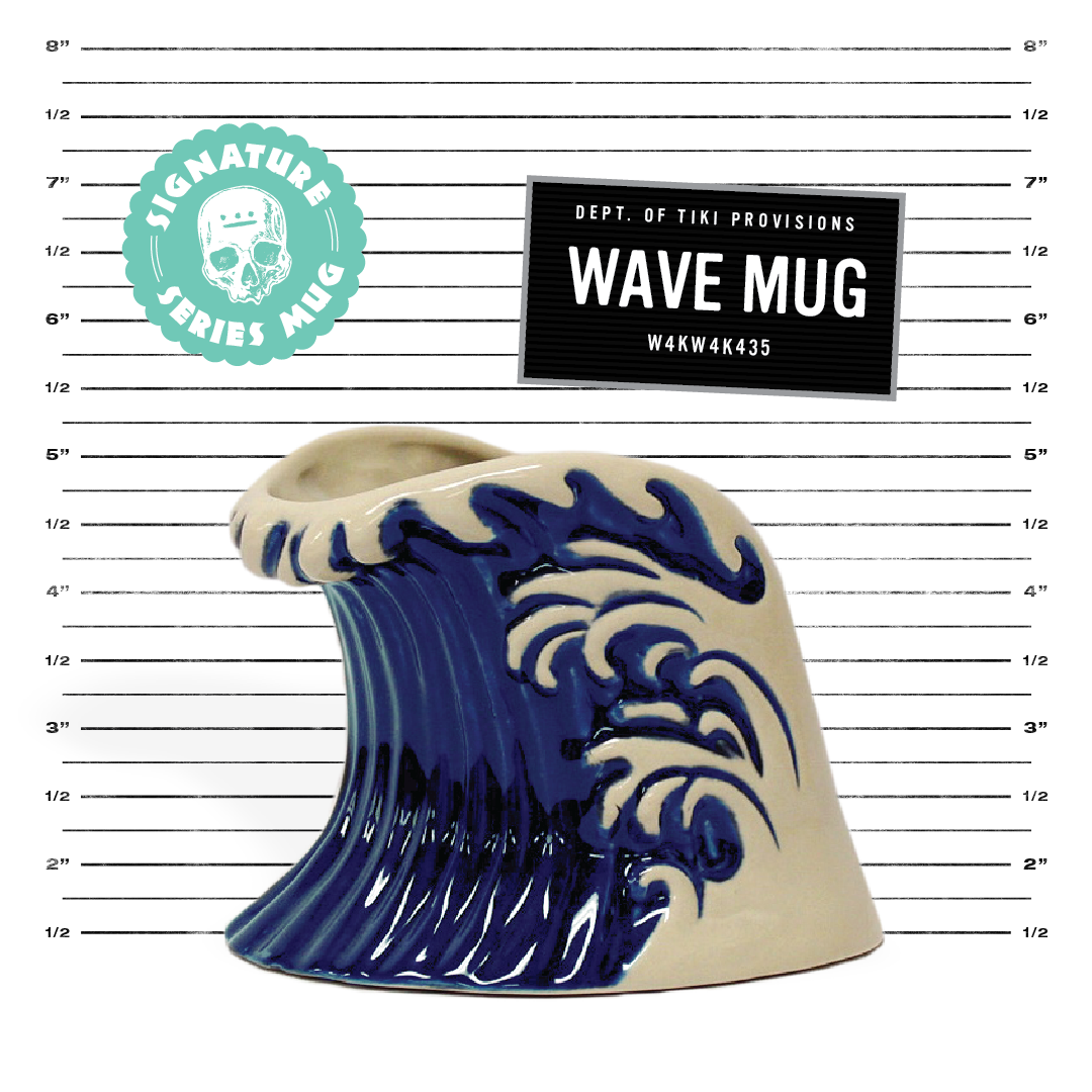 Wave Mug - Light Blue